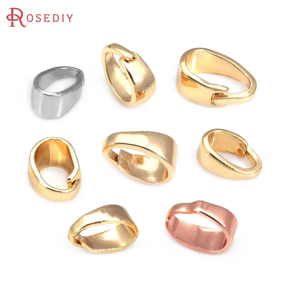 Jewelry Making Brass - 7x3.5MM 6x4MM 7x5MM 9x4MM 18K Gold