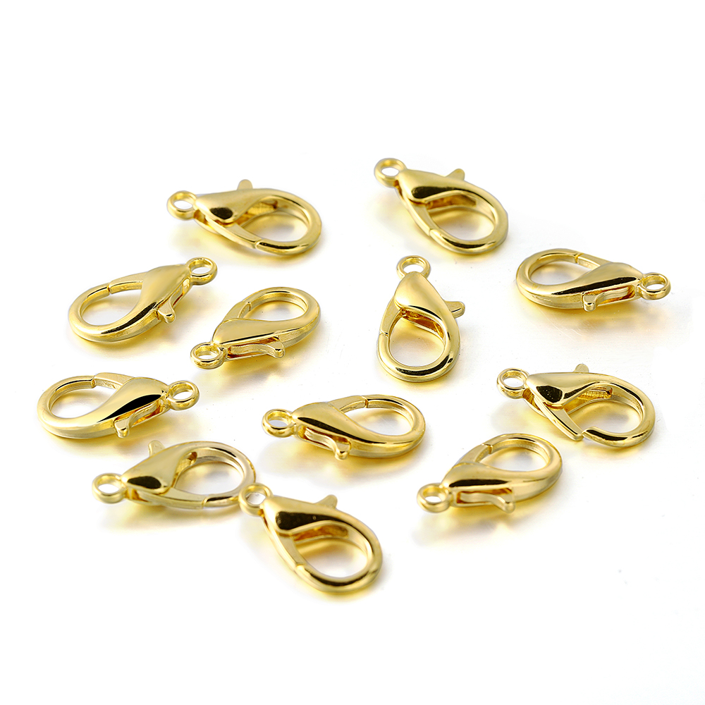 Jewelry Making Brass - 10pcs Multiple Size Lobster Clasps Bracelets