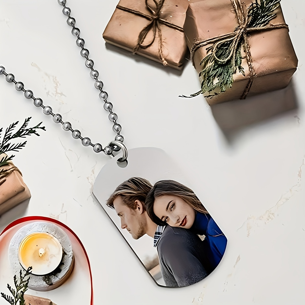 Making Custom Jewelry - Custom Personalized Men's Pendant Necklace, Double-Sided