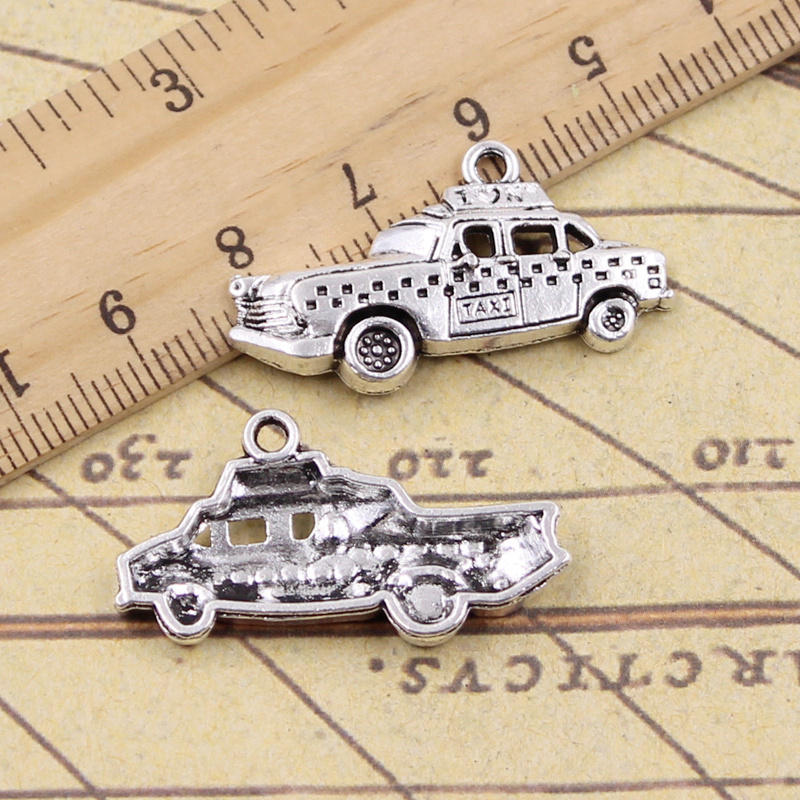 15pcs Charms New York Taxi Car - Jewelry Making York 评论和价格