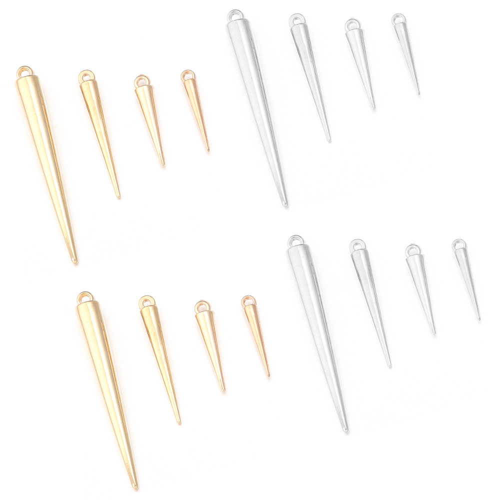 50-200pcs/lot CCB Plastic Cone - Jewelry Making Rivets 评论和价格