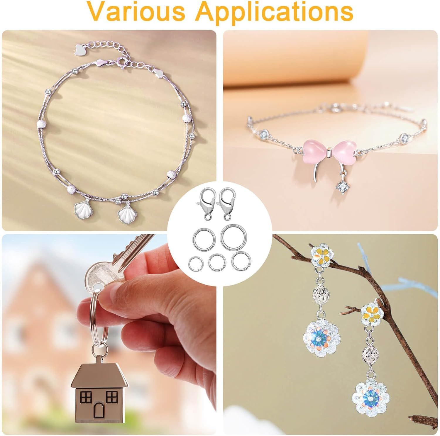 Jump Rings for Jewelry Making, - Jewelry Making Pliers 评论和价格