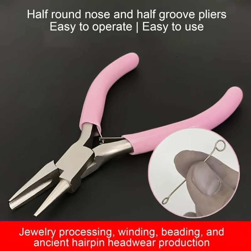 5-inch professional round conc - Jewelry Making Pliers 评论和价格