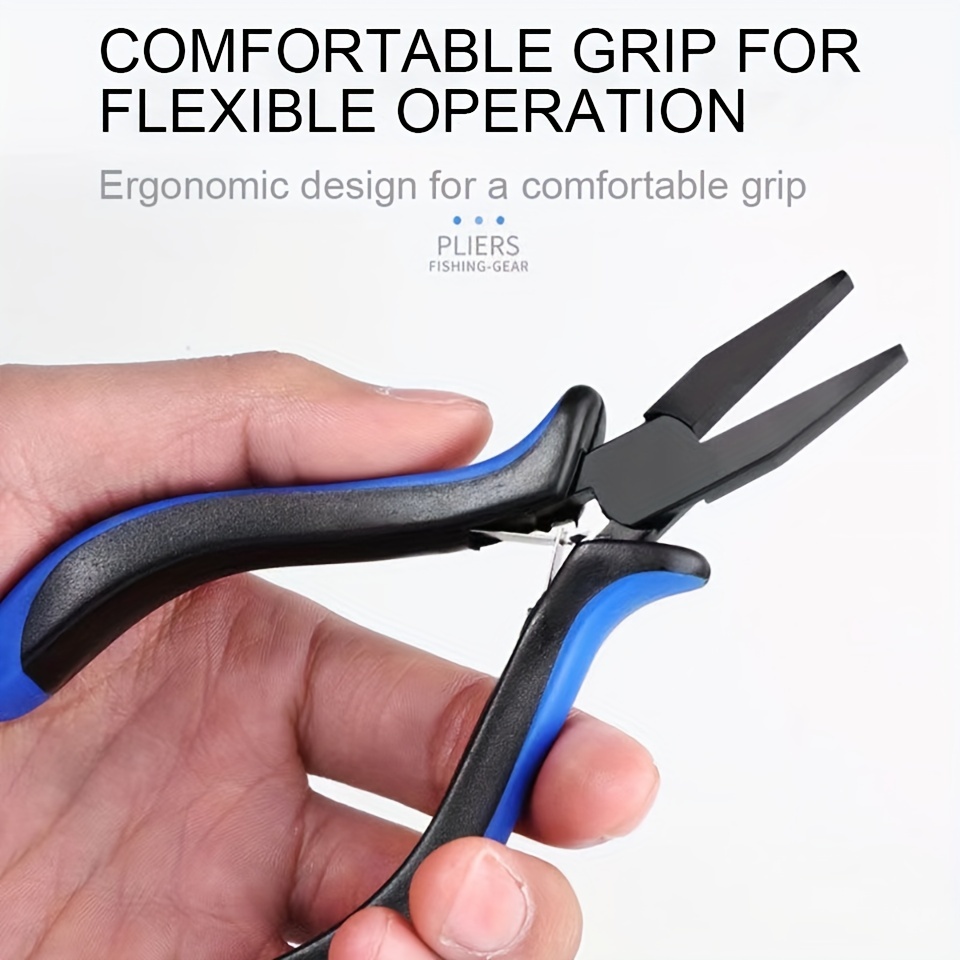 1pc Non-Damaging Flat Nose Bin - Jewelry Making Pliers 评论和价格