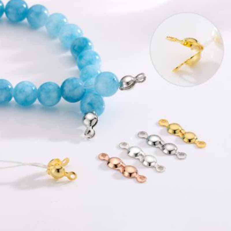 4pcs Genuine Real Pure Solid 9 - Jewelry Making Bead 评论和价格