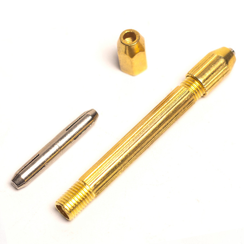 Golden Doublesided Pin Vise Ha - Jewelry Making Vise 评论和价格