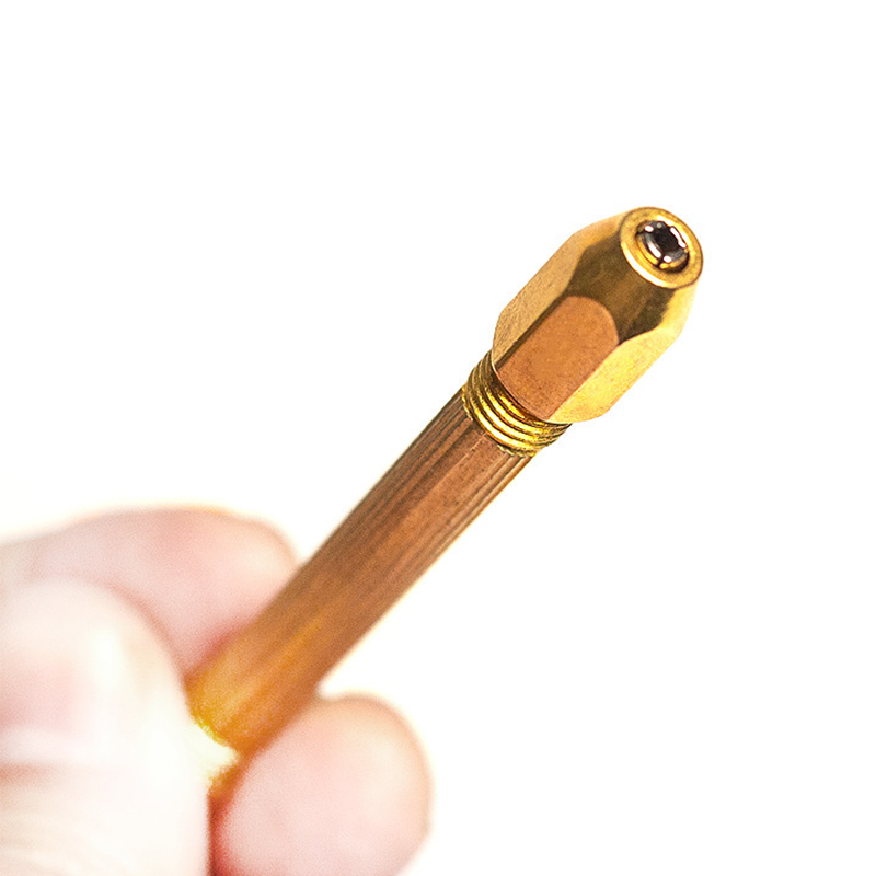 Golden Doublesided Pin Vise Ha - Jewelry Making Vise 评论和价格