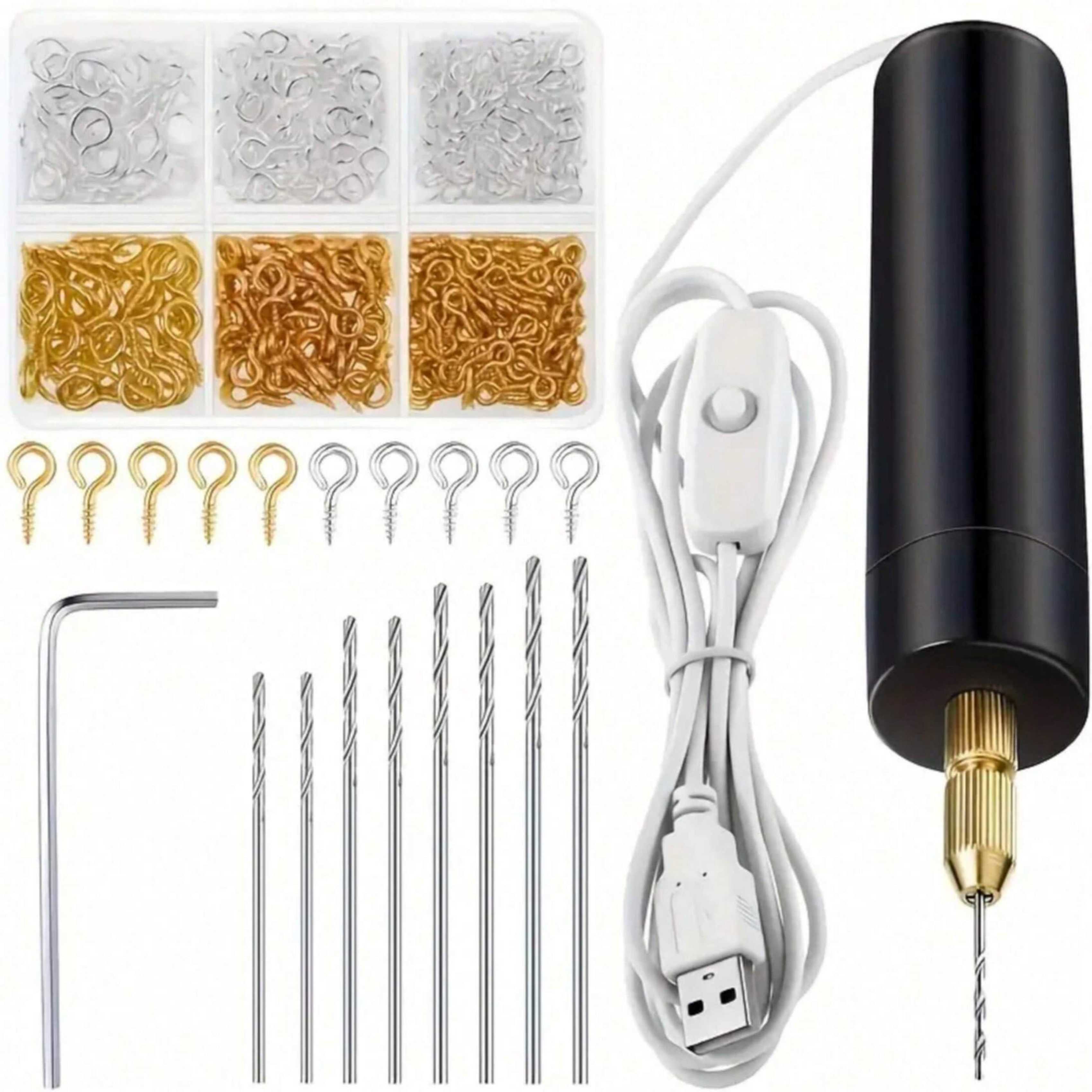 【Mini Electric Drill Set】10Pcs - Jewelry Making Vise 评论和价格