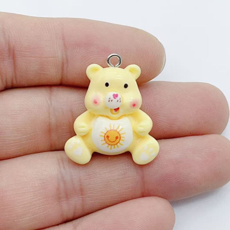 10pcs cartoon animal charm pen - Jewelry Making Resin 评论和价格