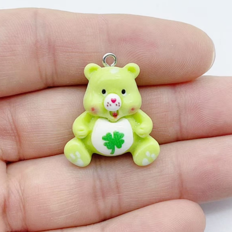 10pcs cartoon animal charm pen - Jewelry Making Resin 评论和价格