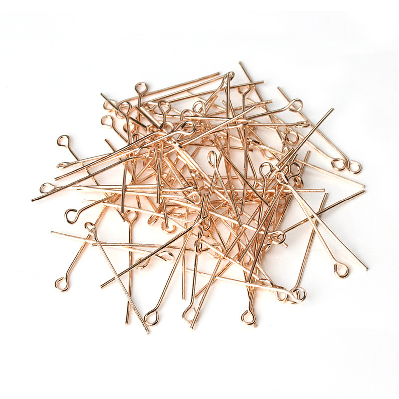 200pcs/lot 50mm Rose Gold Colo - Jewelry Making Rivets 评论和价格