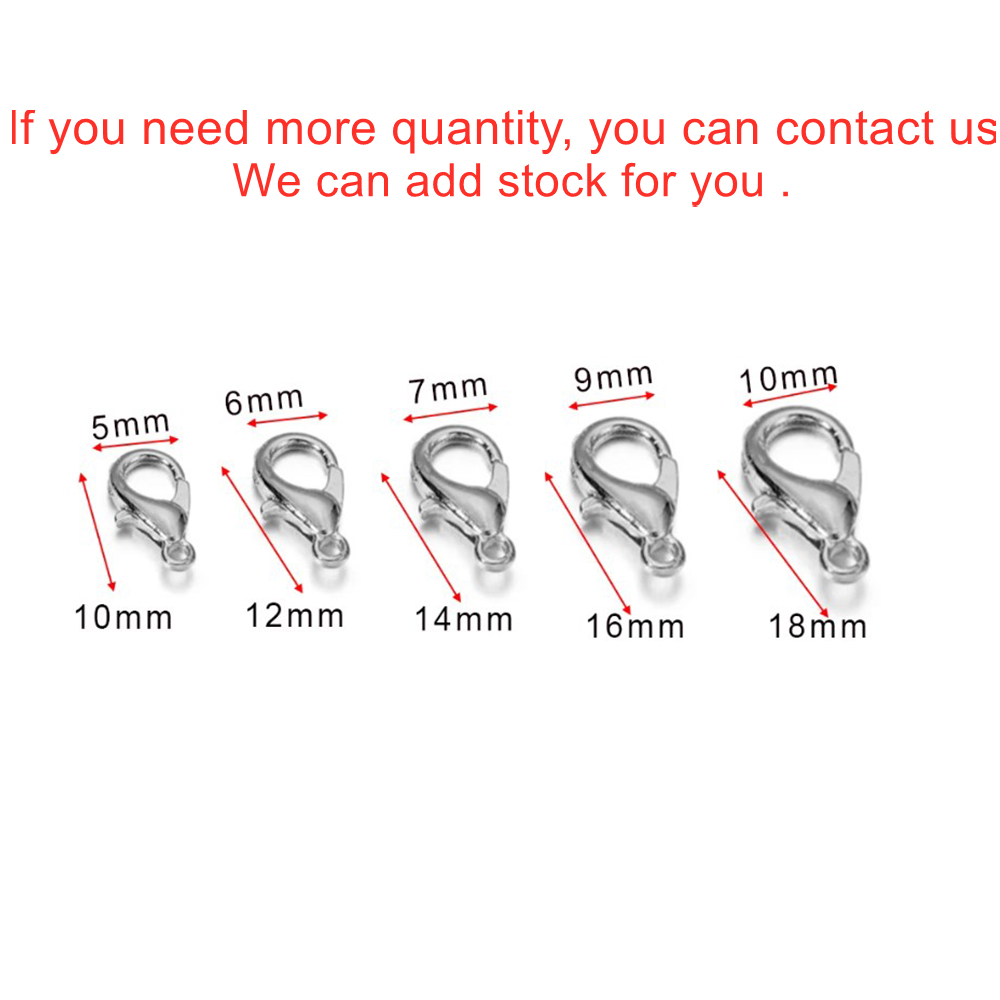 10pcs Multiple Size Lobster Cl - Jewelry Making Brass 评论和价格
