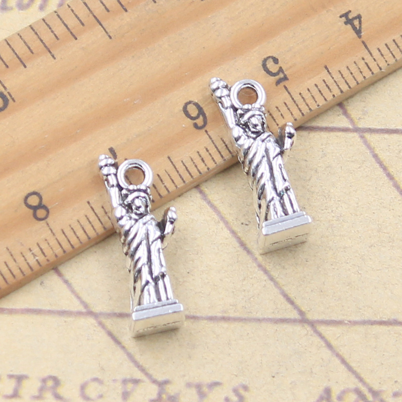 10pcs Charms New York Statue O - Jewelry Making York 评论和价格