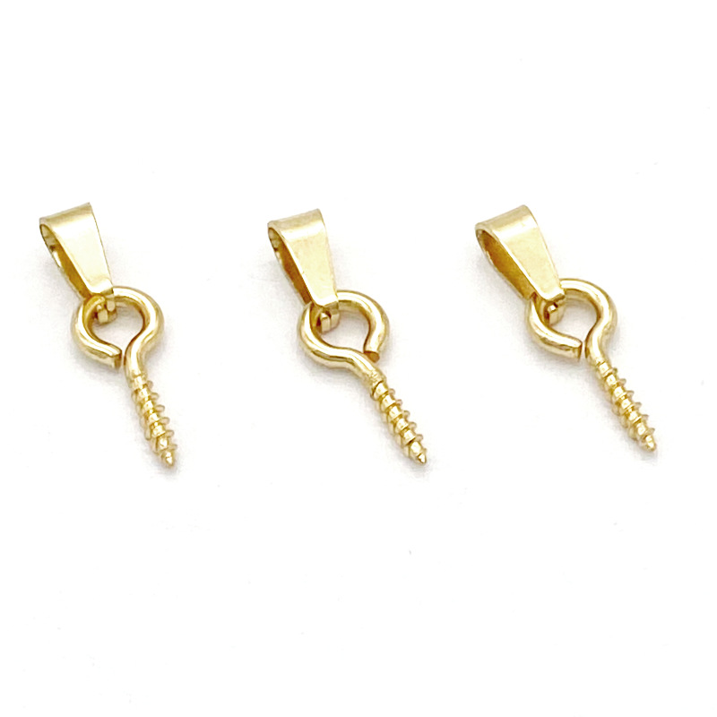 20pcs Stainless Steel Screw Ey - Jewelry Making Rivets 评论和价格