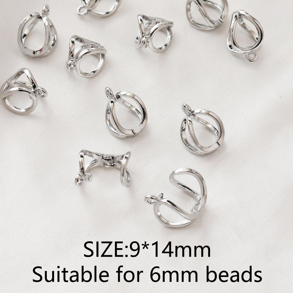 4PCS Beads Can Be Placed Charm - Jewelry Making Place 评论和价格