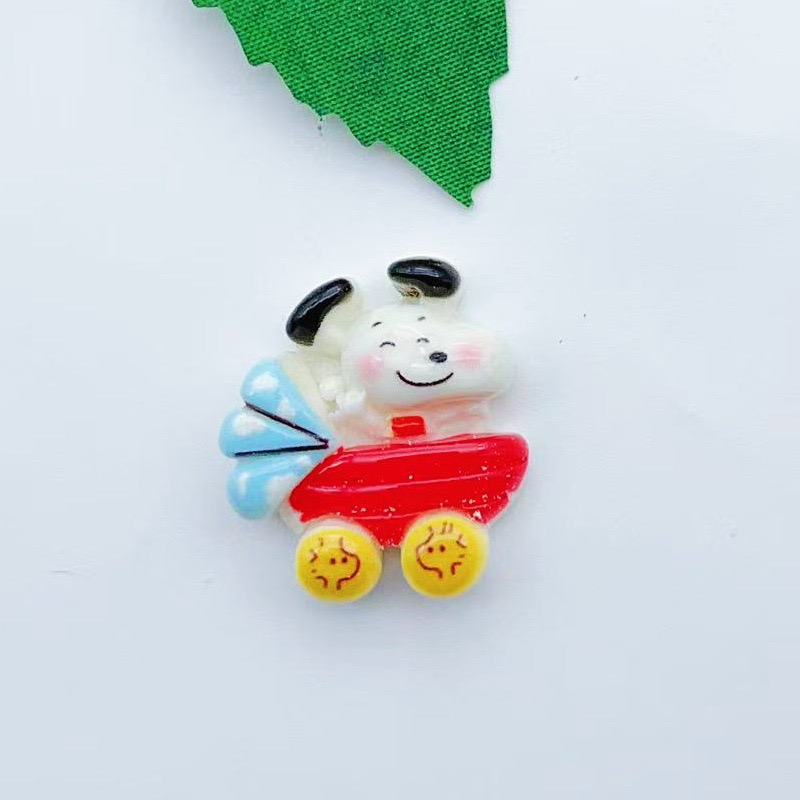 12pcs resin cartoon dog pendan - Jewelry Making Resin 评论和价格