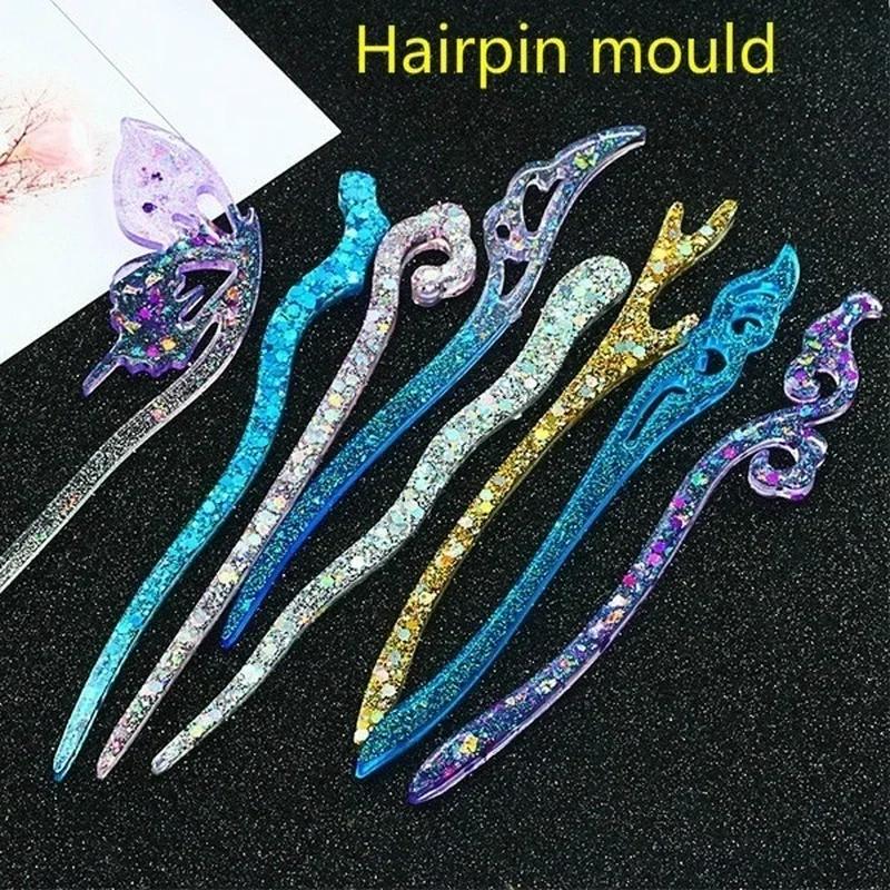 New Transparent Hairpin Silico - Jewelry Making Resin 评论和价格