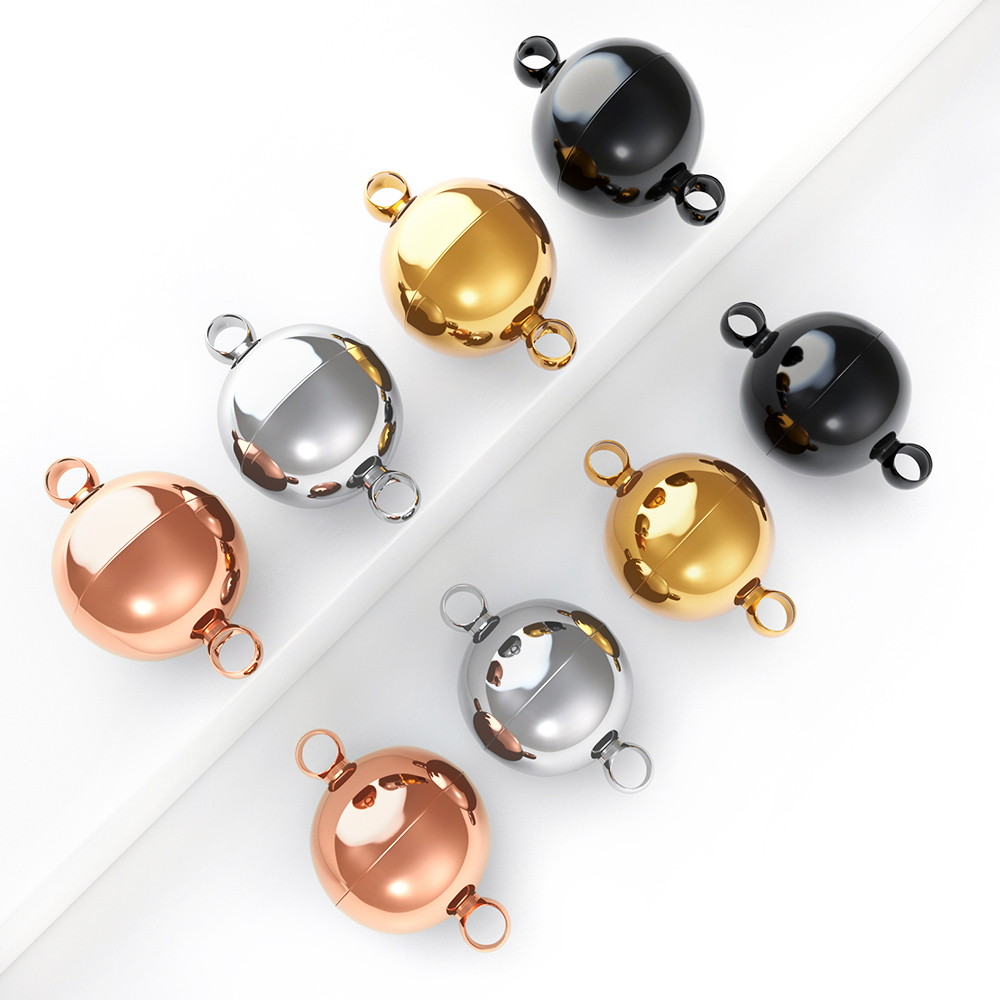 2pcs Stainless Steel Magnetic  - Jewelry Making Brass 评论和价格