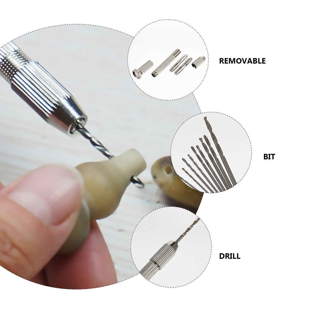 Hand Drill Needle Vise Rotary  - Jewelry Making Vise 评论和价格