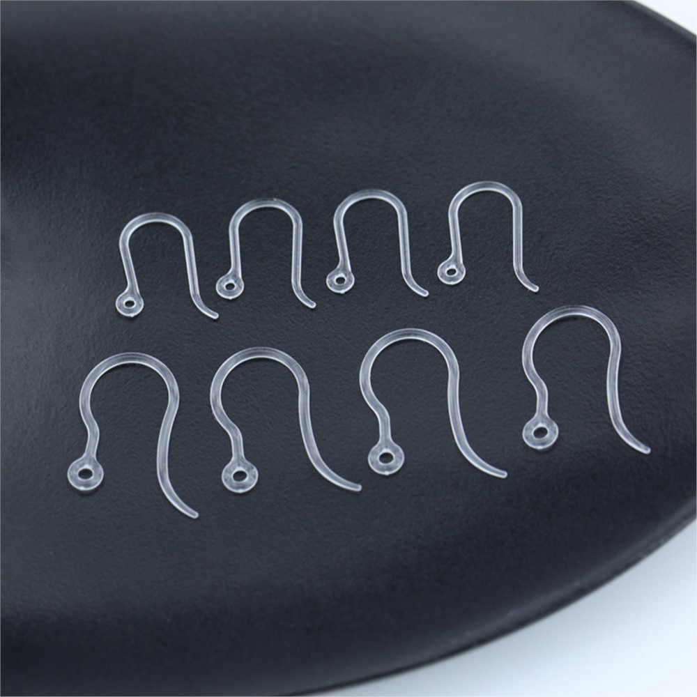 40pcs Clear Plastic Earring Ho - Jewelry Making Resin 评论和价格