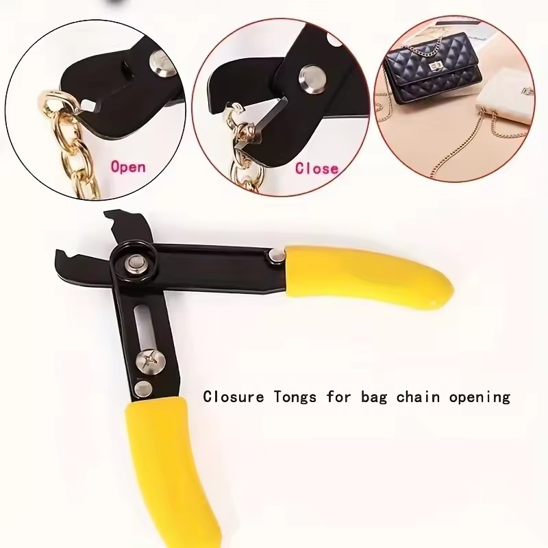 Jewelry Chain Clamp Pliers - R - Jewelry Making Rivets 评论和价格