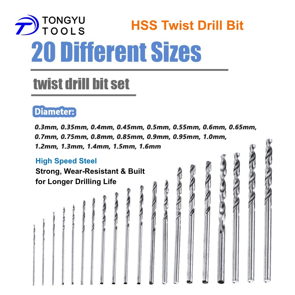 Micro Mini Twist Drill Bit Set - Jewelry Making Vise 评论和价格