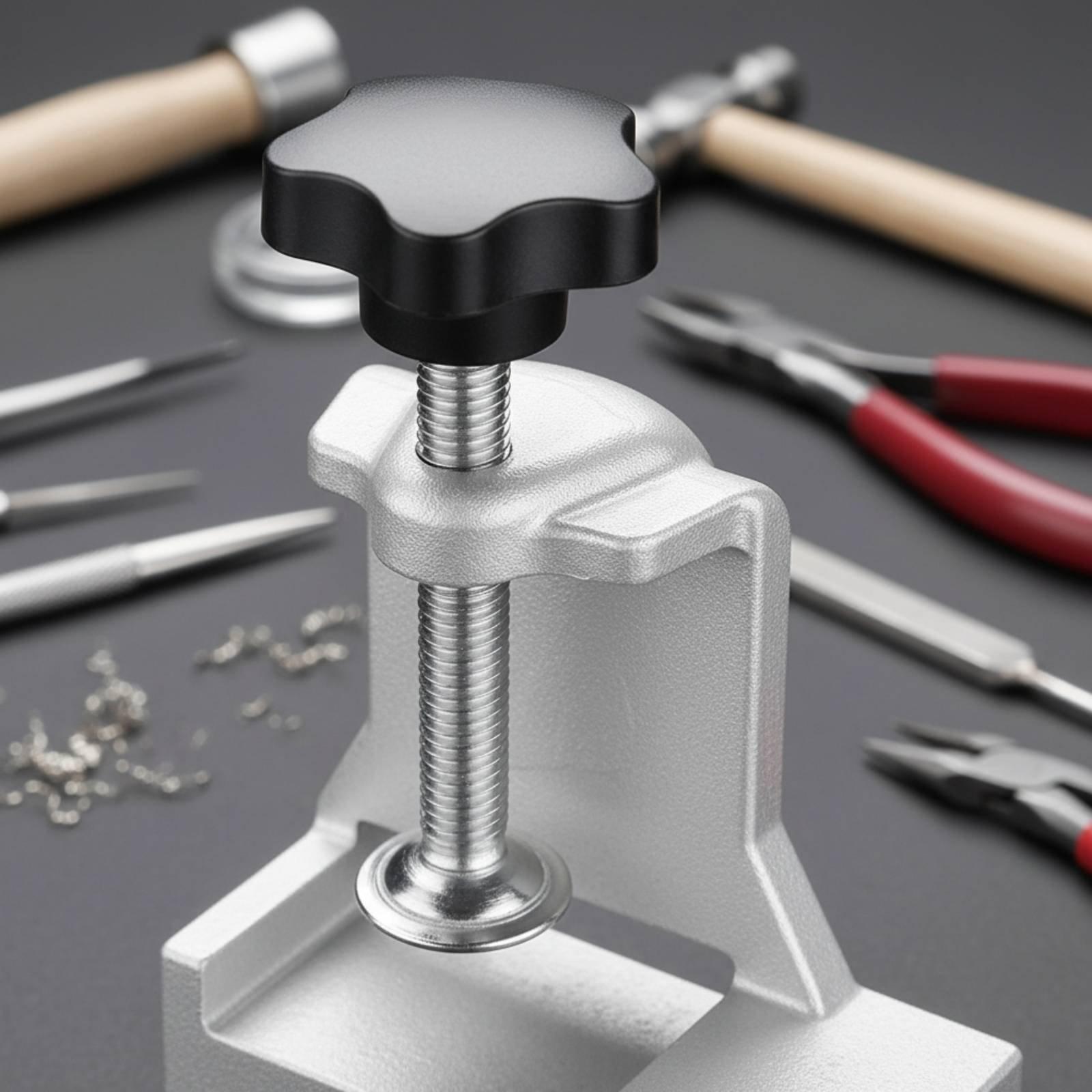 Galvanized Carbon Steel Workin - Jewelry Making Vise 评论和价格