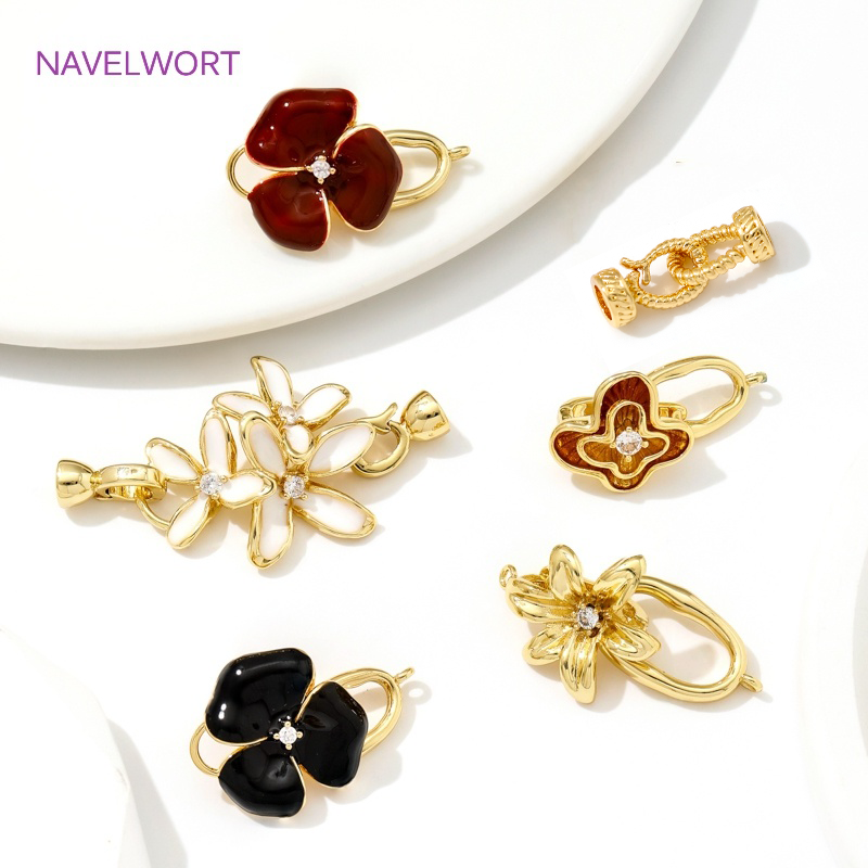 Multi Styles 18K Gold Plated B - Jewelry Making Bead 评论和价格