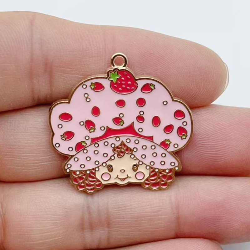 10pcs Cute Little Girl Enamel  - Jewelry Making Brass 评论和价格